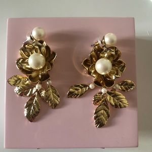 Kate Spade Pearl Lavish Bloom Earrings